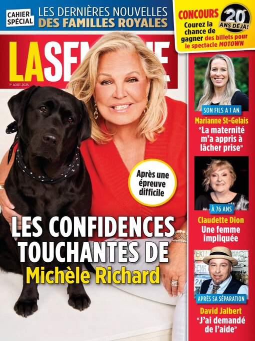 Title details for La Semaine by TVA Publications Inc. - Available